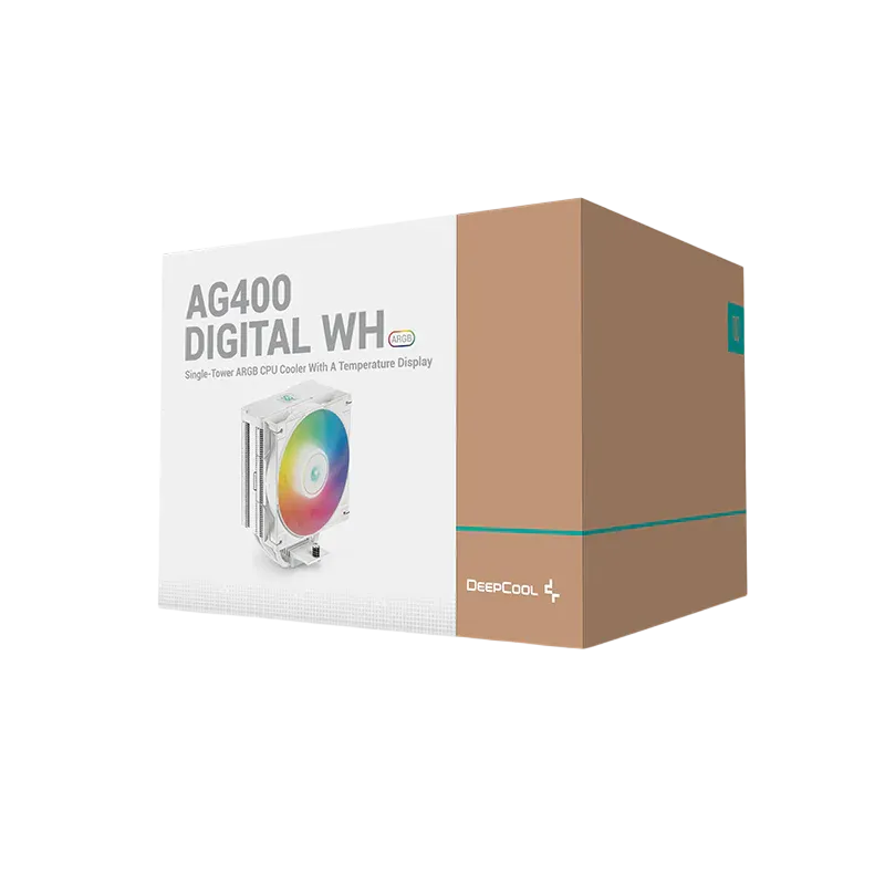 DEEPCOOL AG400 WH DIGITAL ARGB